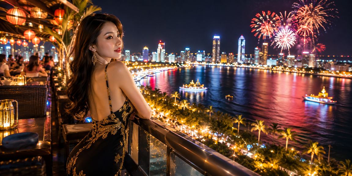 Cảnh giải trí casino sôi động tại Sài Gòn với ánh đèn rực rỡ